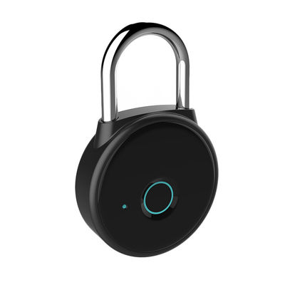 qualidade  XMM-S04 USB Charger Aluminum Steel Waterproof alloy+Stainless Fingerprint Smart GYM Locks Electronic Biometric Thumbprint Padlock For Door Room fábrica