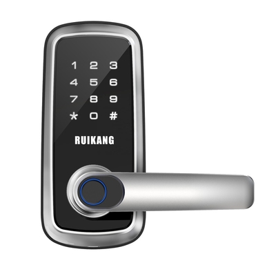 WIFI APP Door Lock Housing Building Entry Handle Lock Zinc Alloy/Plastic Wireless Remote Smart Access Door Lock