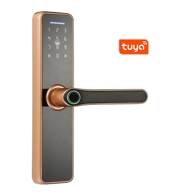 Hot selling aluminum alloy model X7 tuya wifi smart door lock shipped by DHL/Fedex